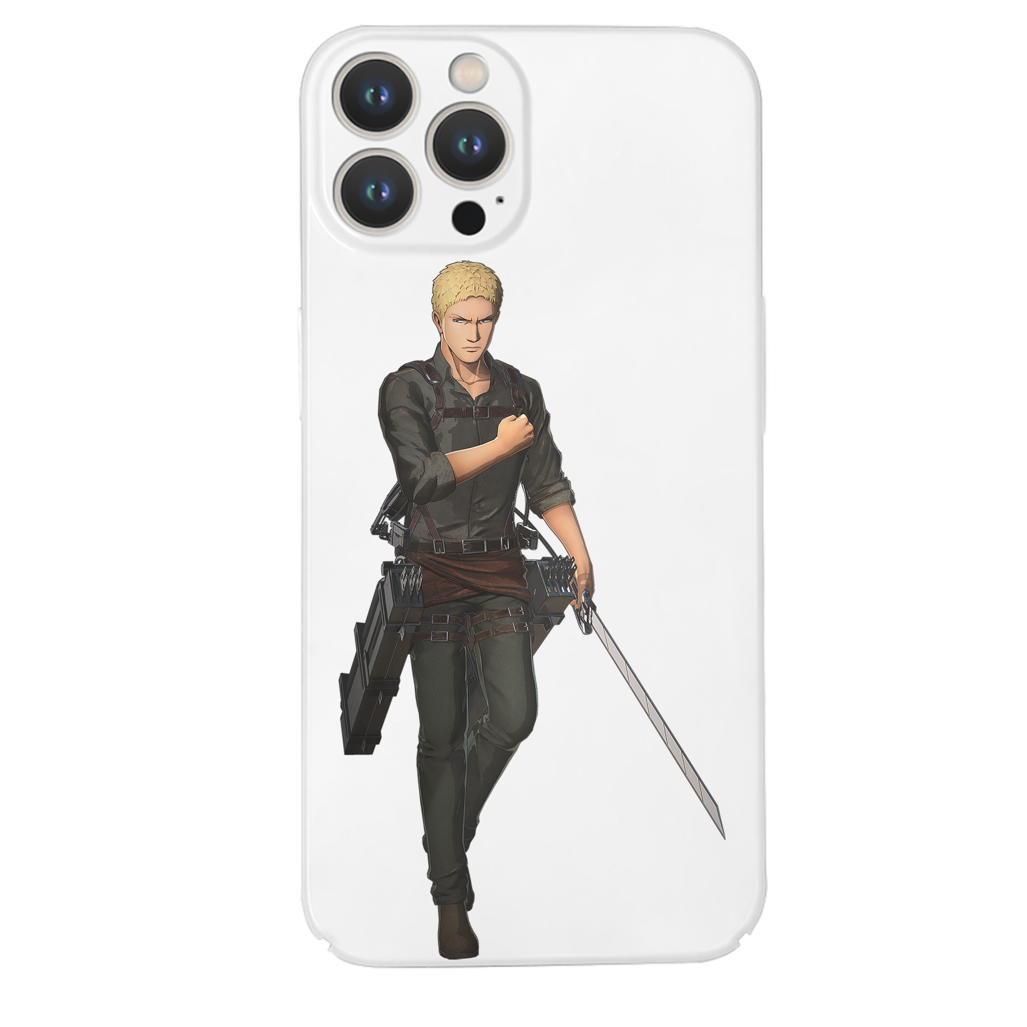 （画像用） 進撃の巨人 ライナー・ブラウン Attack on Titan Reiner Braun 【iPhone 14シリーズ対応】ハードケース